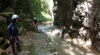 Barranquismo en Benasque - Barranco de Barbaruens