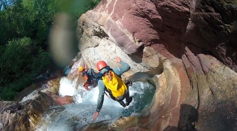 Barranquismo en Pirineos - Barranco de Liri